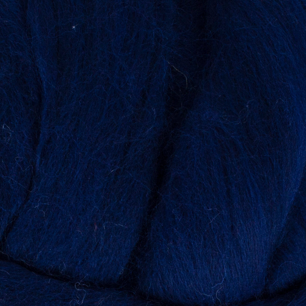 La Mia Jumbo Merino Wool, Navy Blue - J7