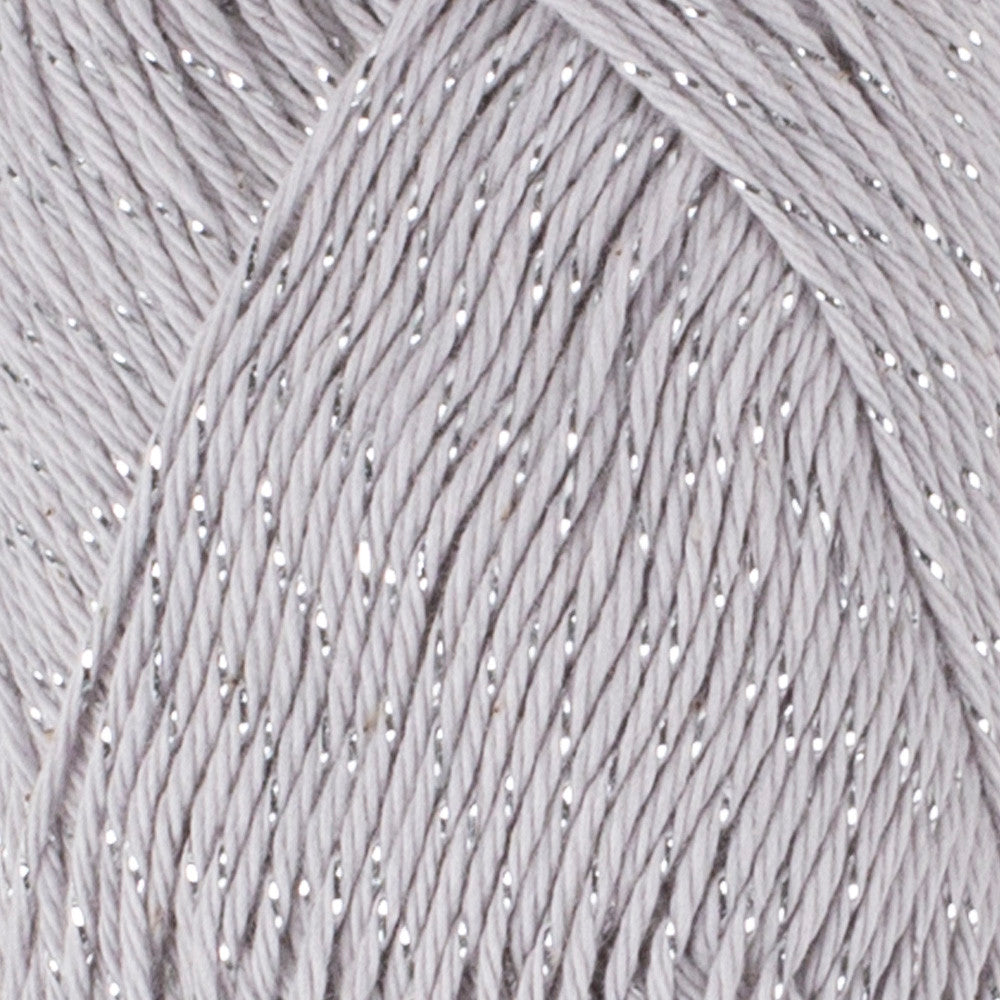 Schachenmayr Catania Glamour 50g Sparkly Yarn, Grey - 190