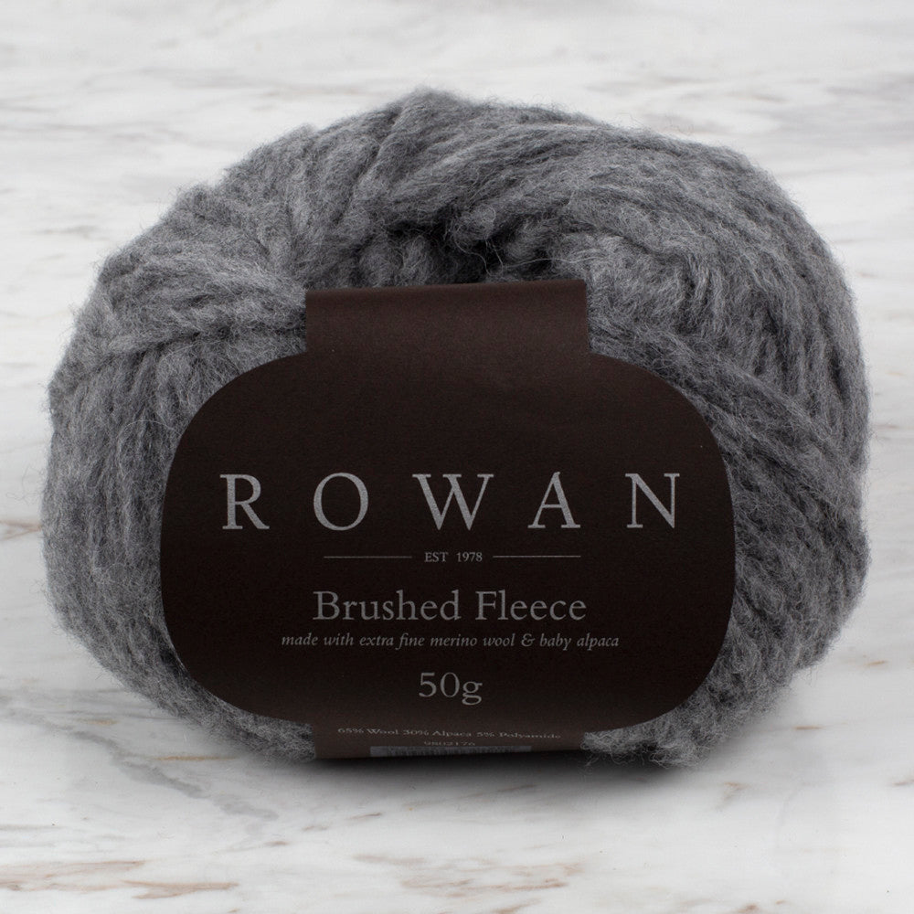 Rowan Brushed Fleece Yarn, Crag - 253