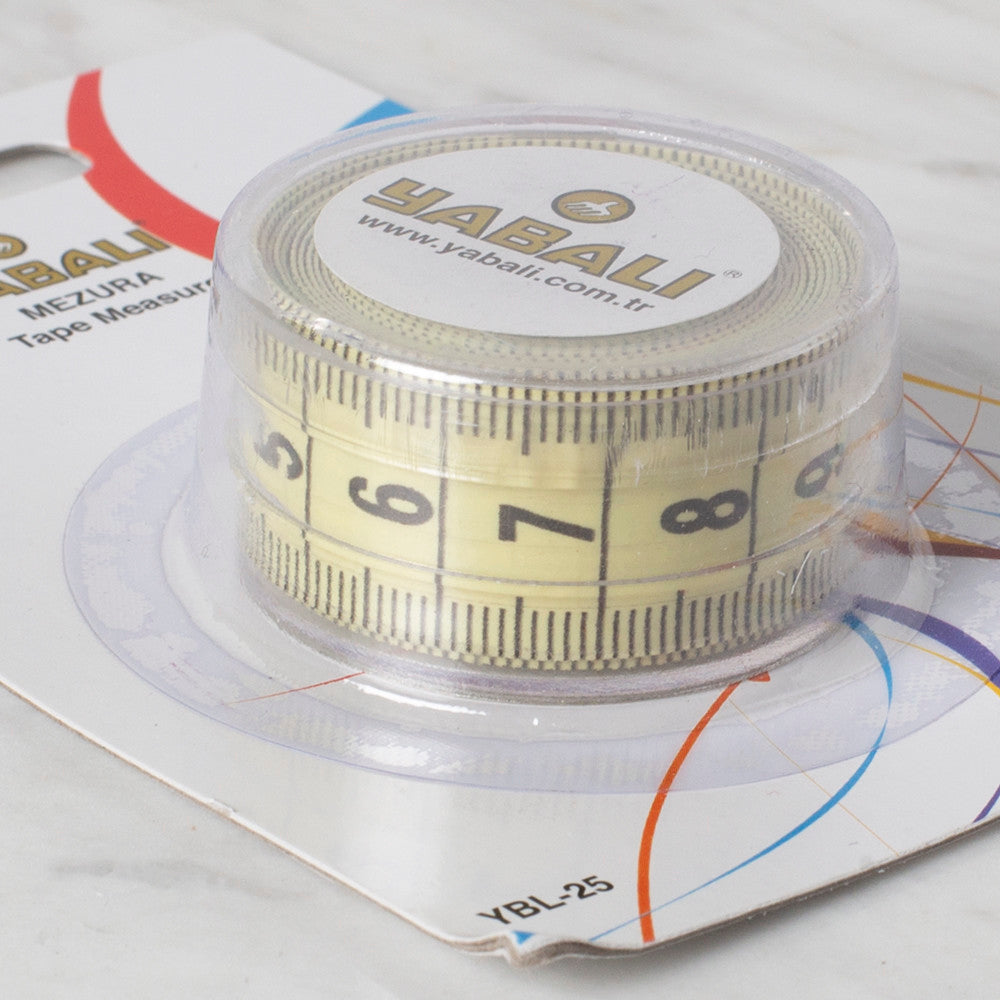 Yabalı Tape Measure, Yellow - YBL - 25