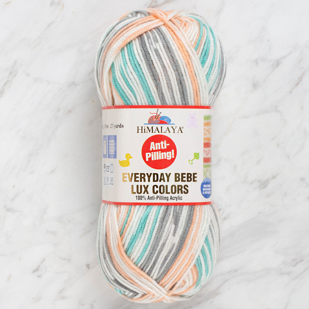 Himalaya Everyday Bebe Lux Colors Yarn, Variegated - 71413