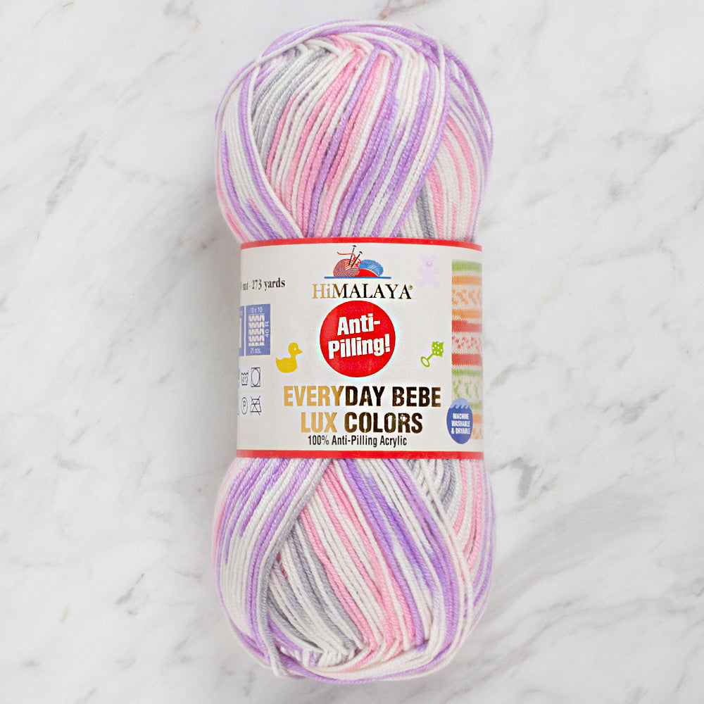 Himalaya Everyday Bebe Lux Colors Yarn, Variegated - 71403