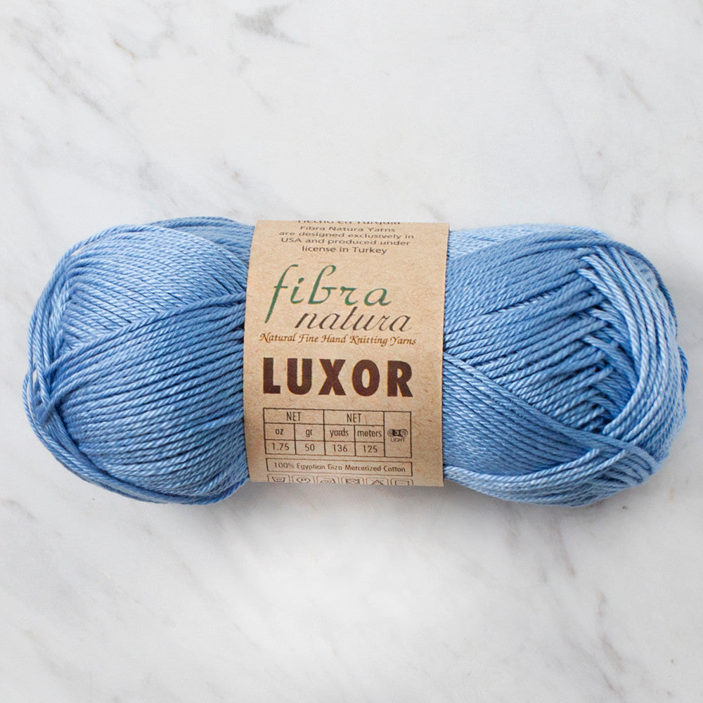 Fibra Natura Luxor Yarn, Blue - 105-11