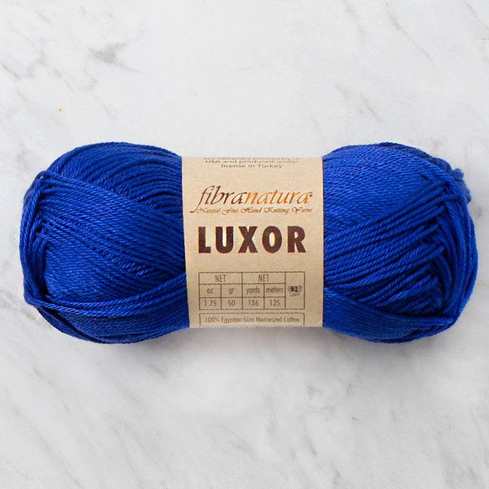 Fibra Natura Luxor Yarn, Saxe Blue - 105-12