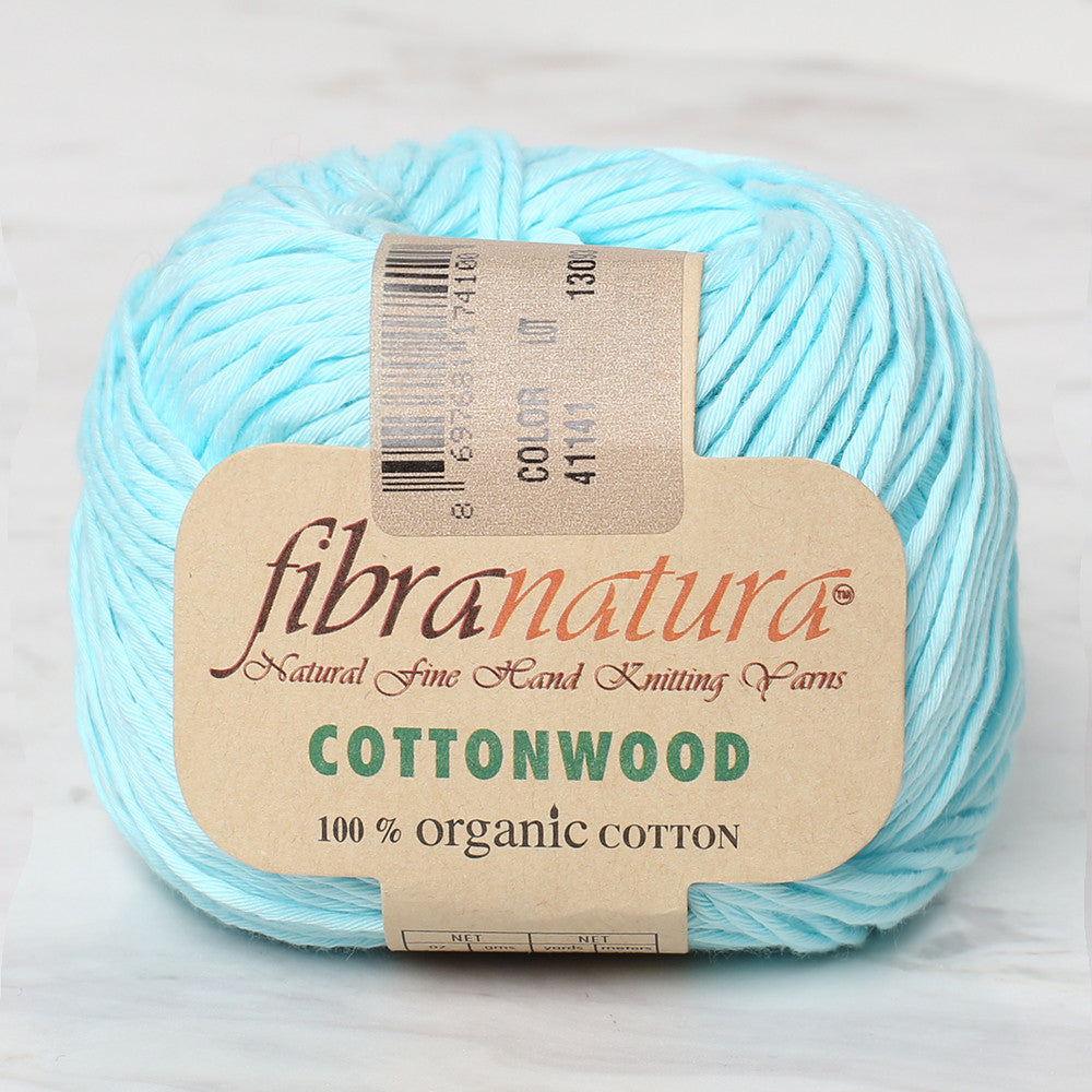 Fibra Natura Cottonwood Yarn, Cyan - 41141