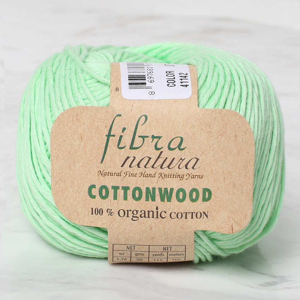Fibra Natura Cottonwood Yarn, Green - 41142