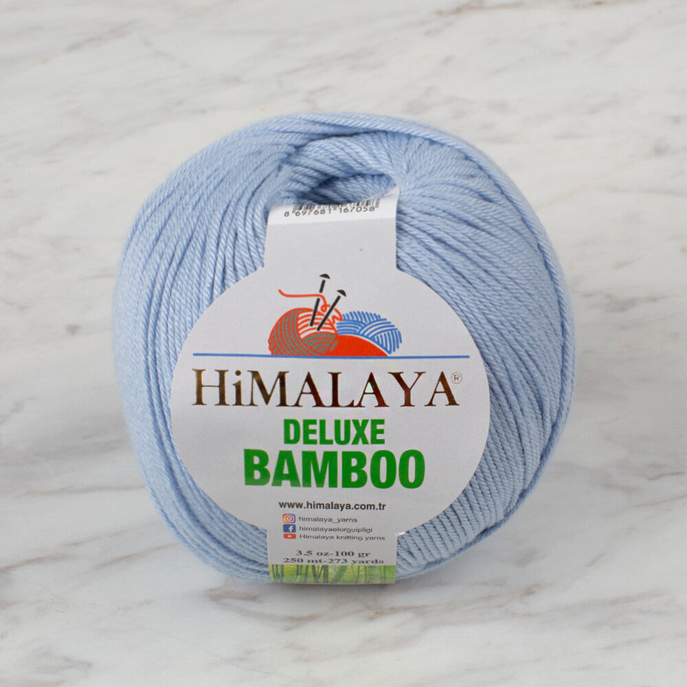 Himalaya Deluxe Bamboo Yarn, Blue - 124-13