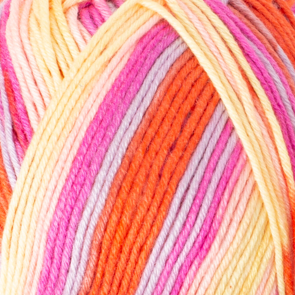 Himalaya Mercan Batik Knitting Yarn, Variegated - 59530