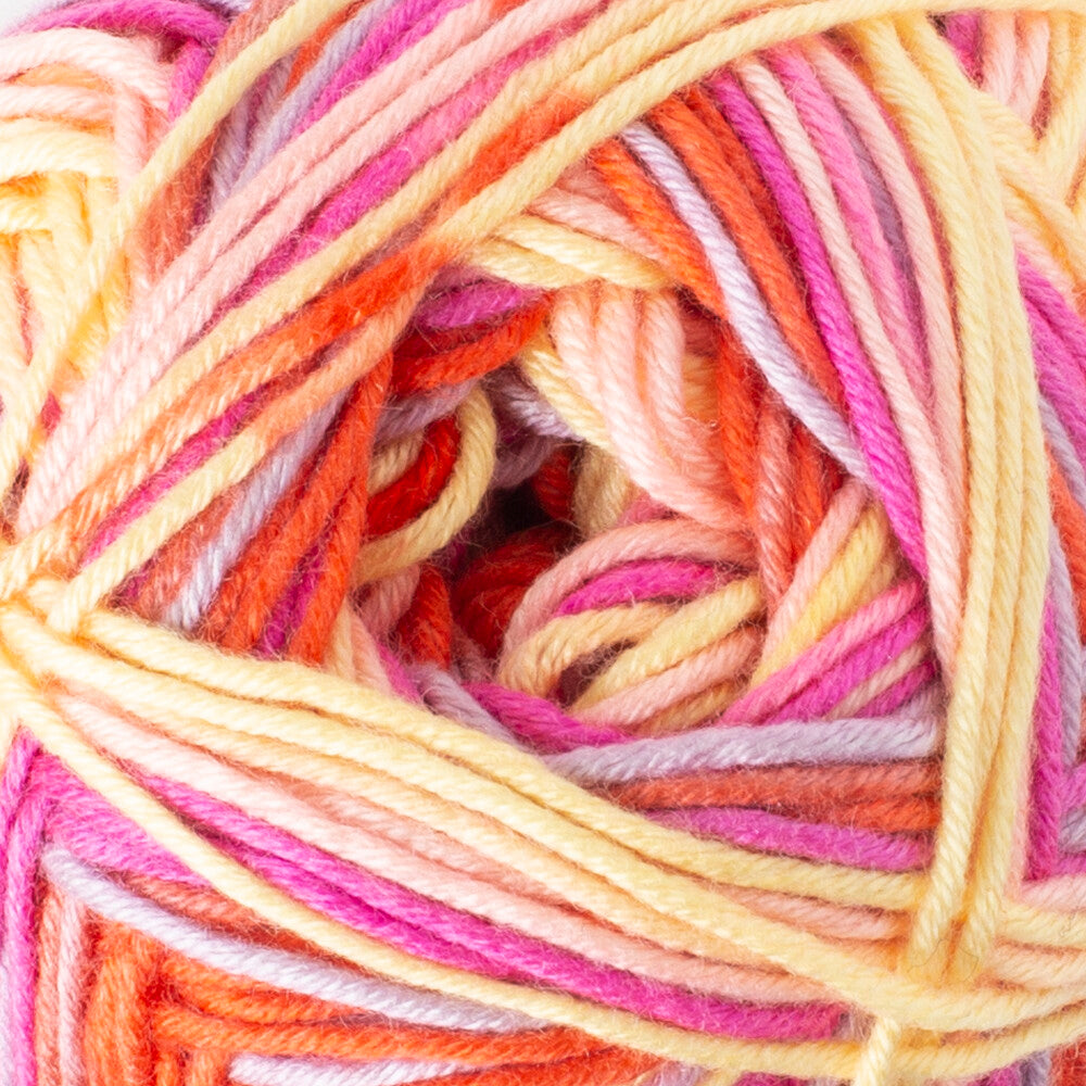 Himalaya Mercan Batik Knitting Yarn, Variegated - 59530