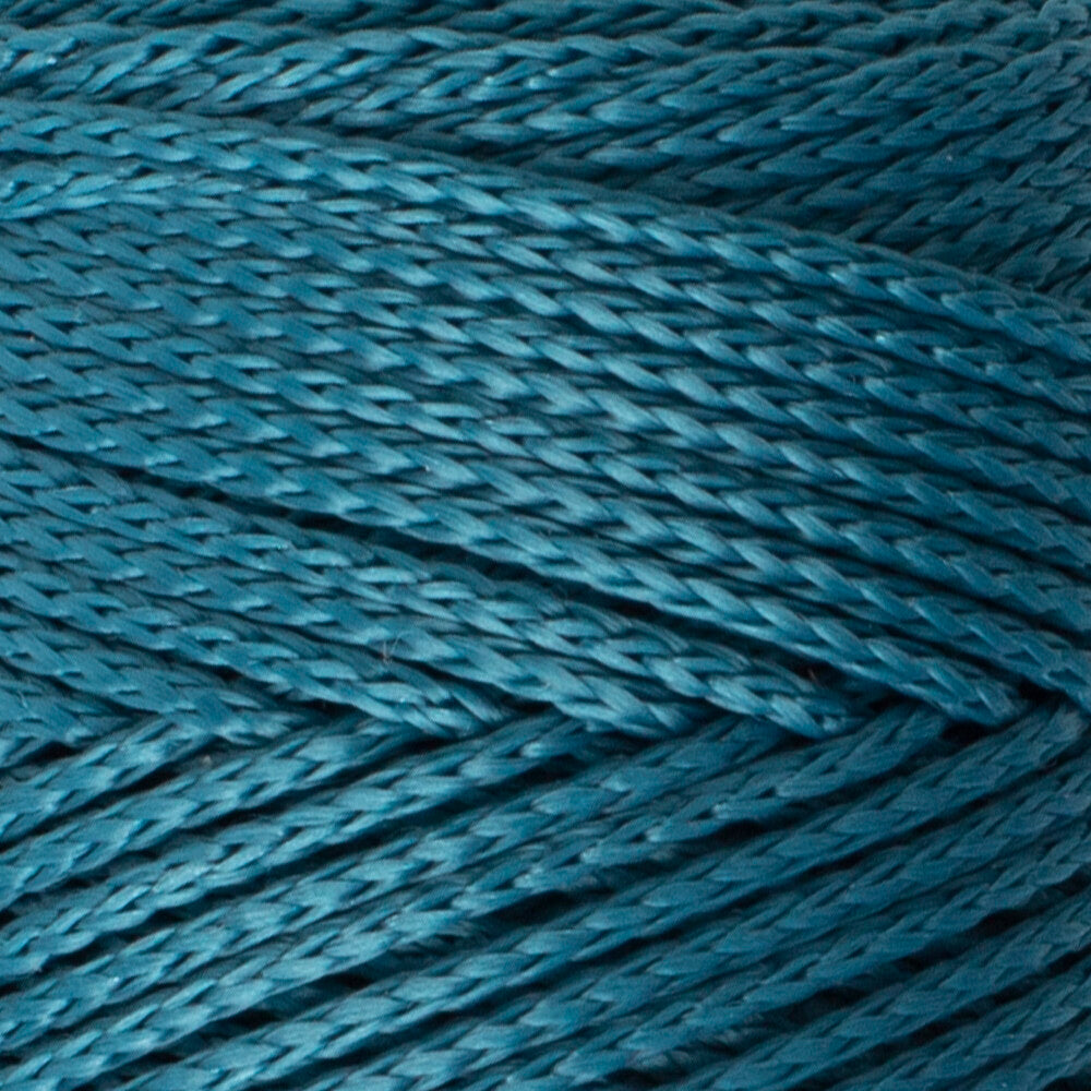 Loren Macrame Knitting Yarn, Petrol Blue - RM 0238