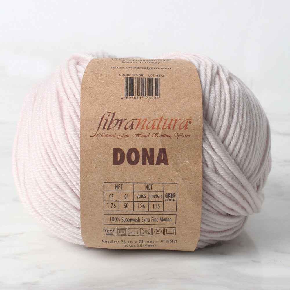 Fibra Natura Dona Yarn, Beige - 106-38