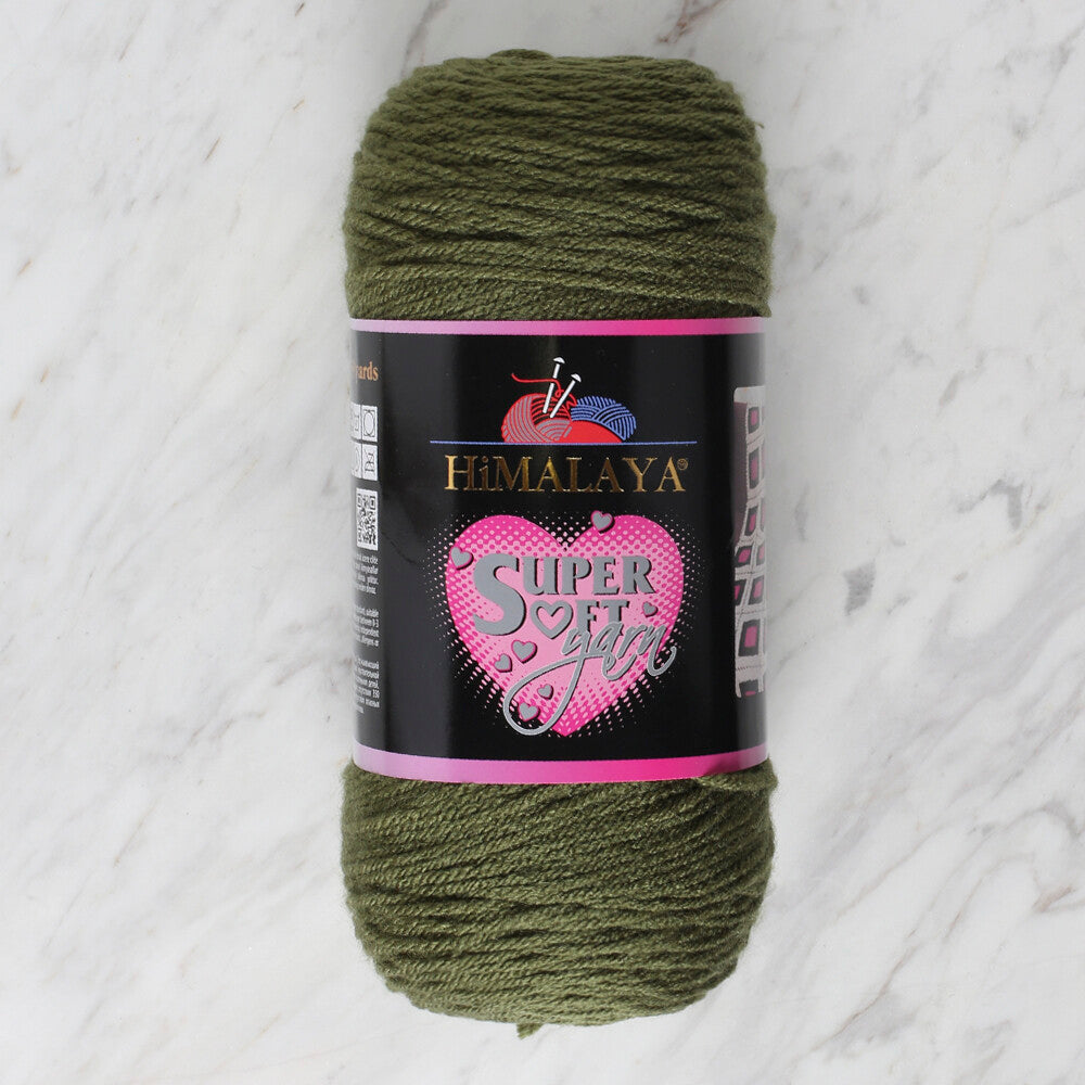 Himalaya Super Soft 200 gr Yarn, Green - 80842
