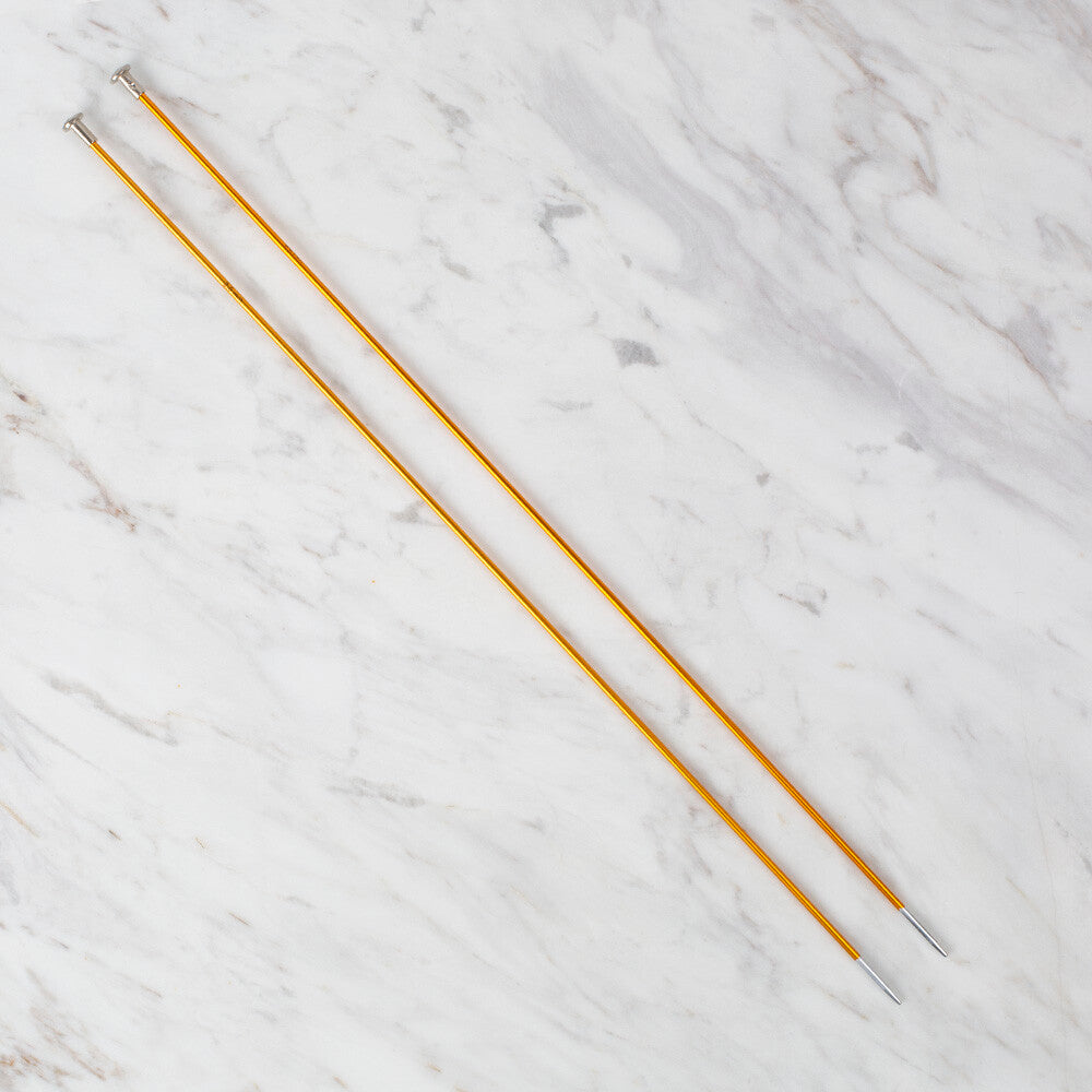 Loren Rythm Knitting Needle, Metal, 2,5mm, Yellow