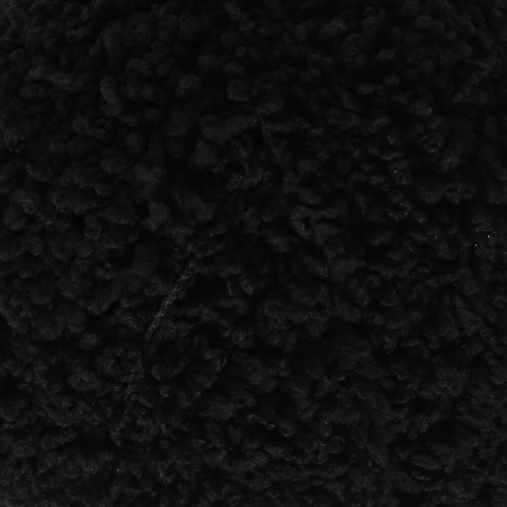 Loren Lamb Baby Yarn, Black - R004