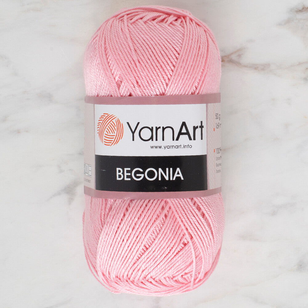 YarnArt Begonia 50gr Knitting Yarn, Pink - 6313