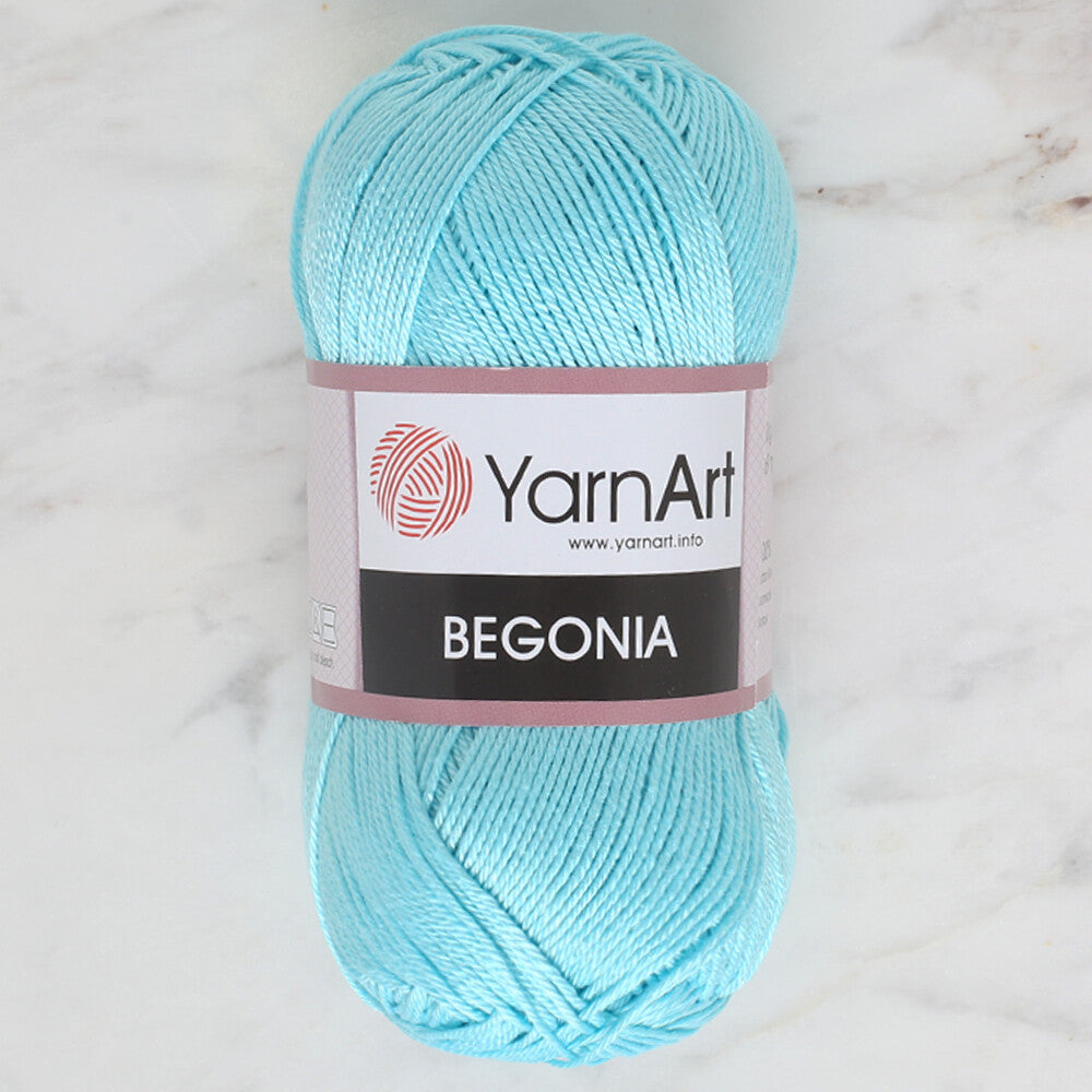 YarnArt Begonia 50gr Knitting Yarn, Blue - 5353