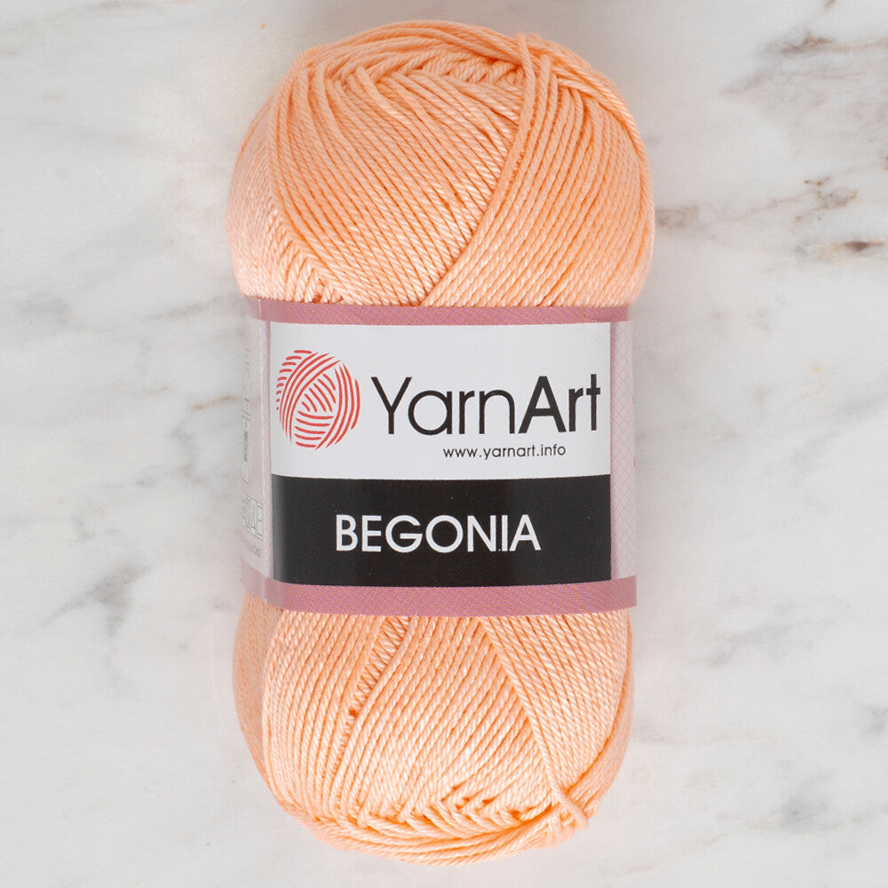 YarnArt Begonia 50gr Knitting Yarn, Salmon Pink - 6322