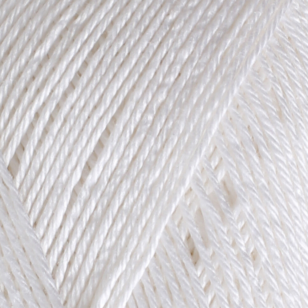 YarnArt Begonia 50gr Knitting Yarn, White - 003