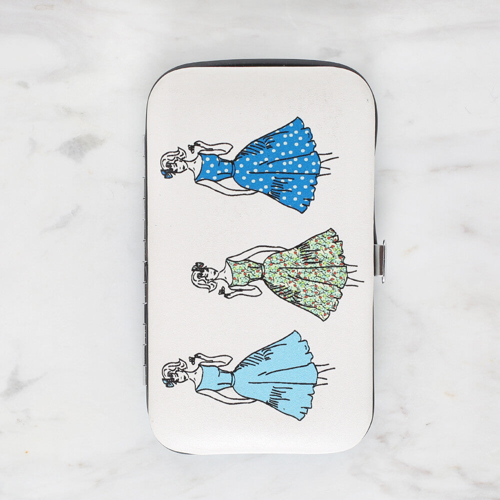 Loren Sewing Kit, Petrol Blue - N4347