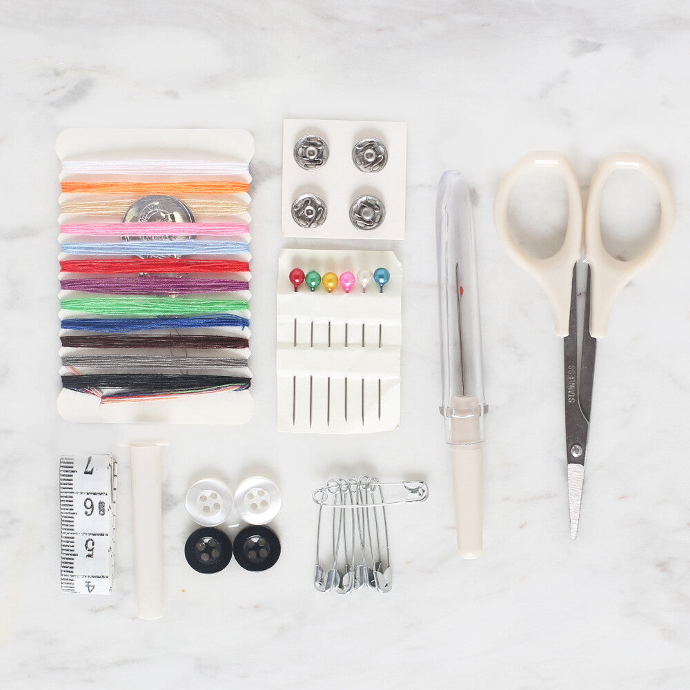 Loren Sewing Kit, Pink - N4347