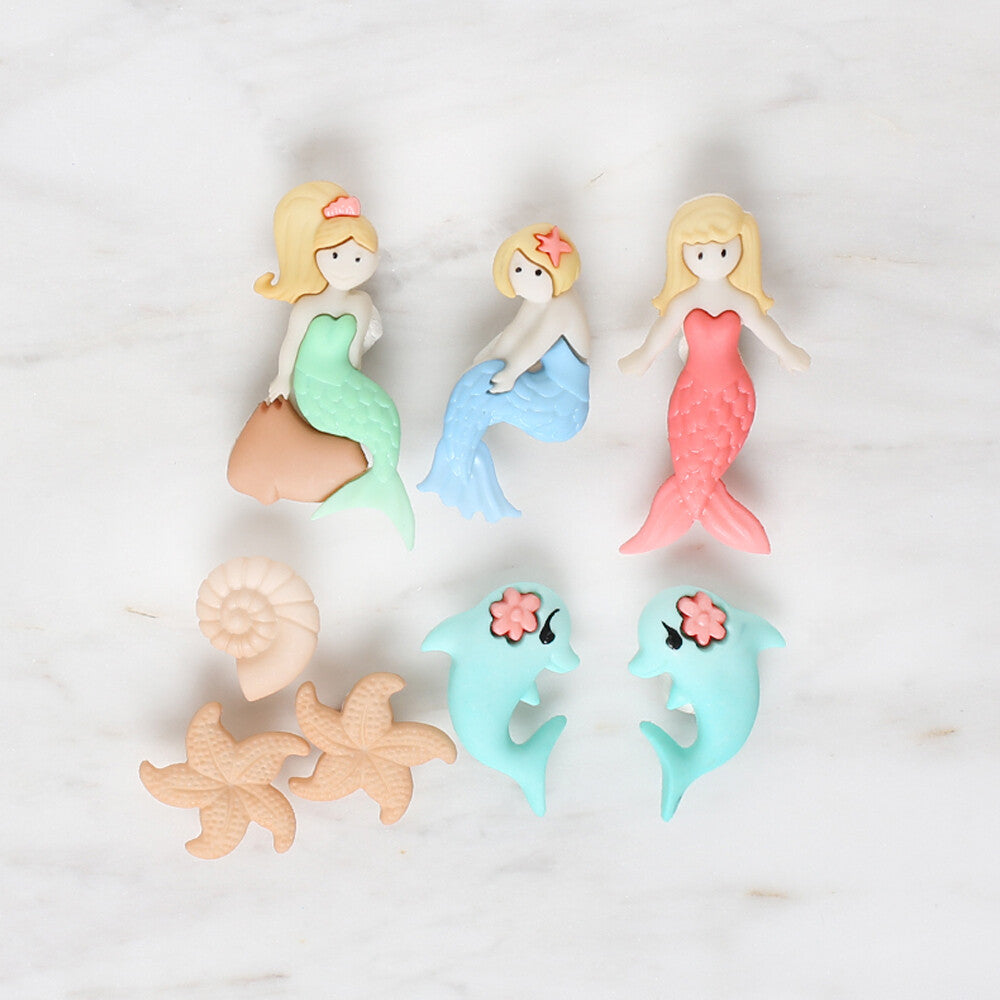 Dress It Up Creative Button Assortment, Splish Splash - 6556