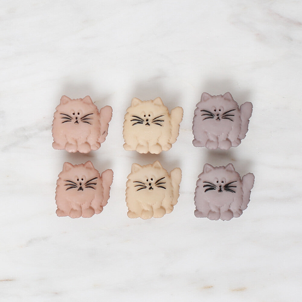 Dress It Up Creative Button Assortment, Fat Cats - 5830