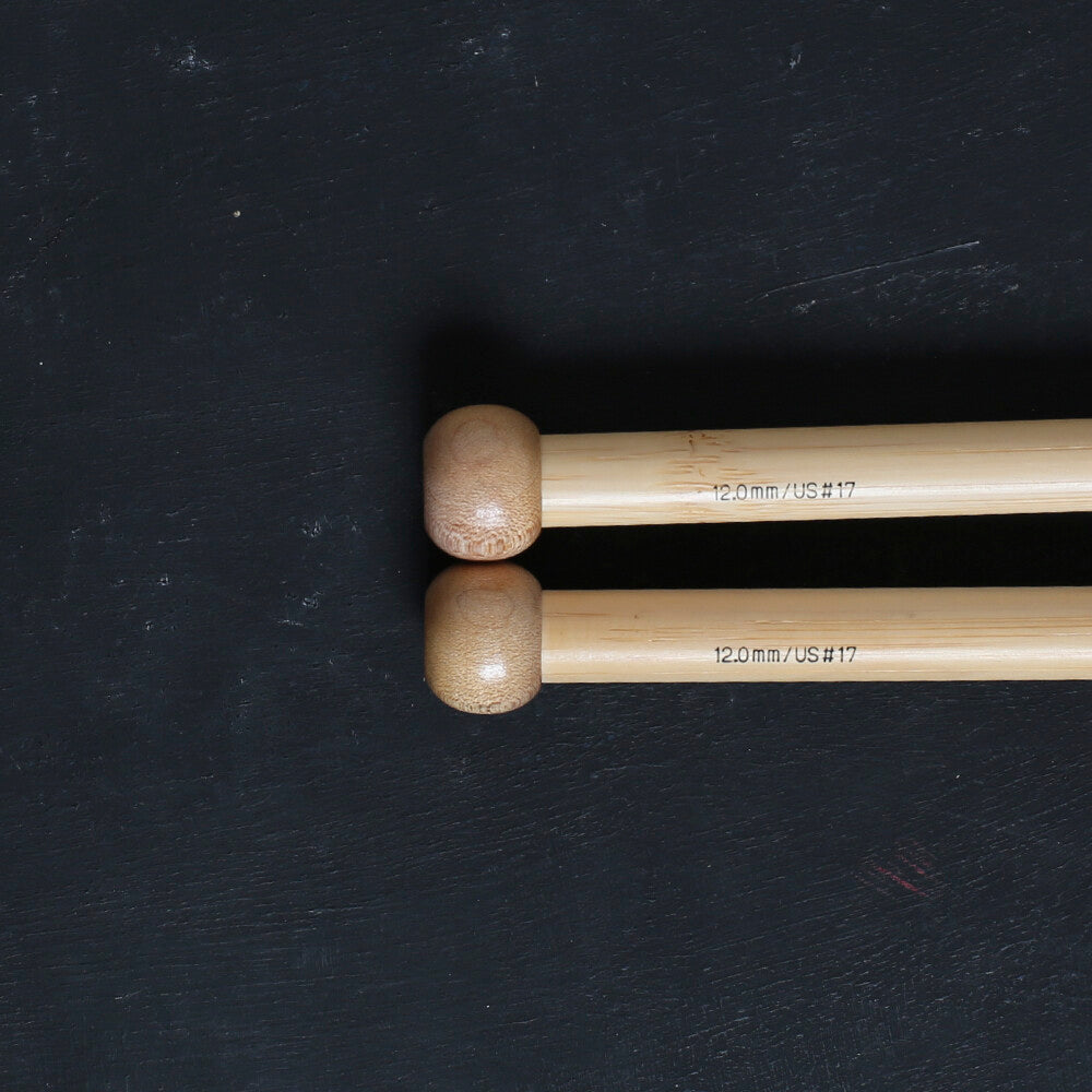 Addi 12mm 35 cm Bamboo Jacket Knitting Needles - 500-7