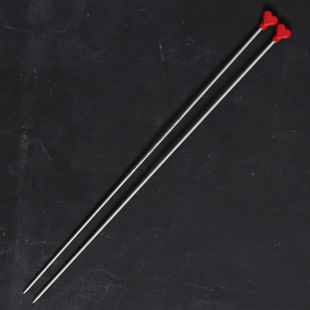 ADDI 3.25MM 40CM JACKET KNITTING NEEDLES, ALUMINIUM - 200-7
