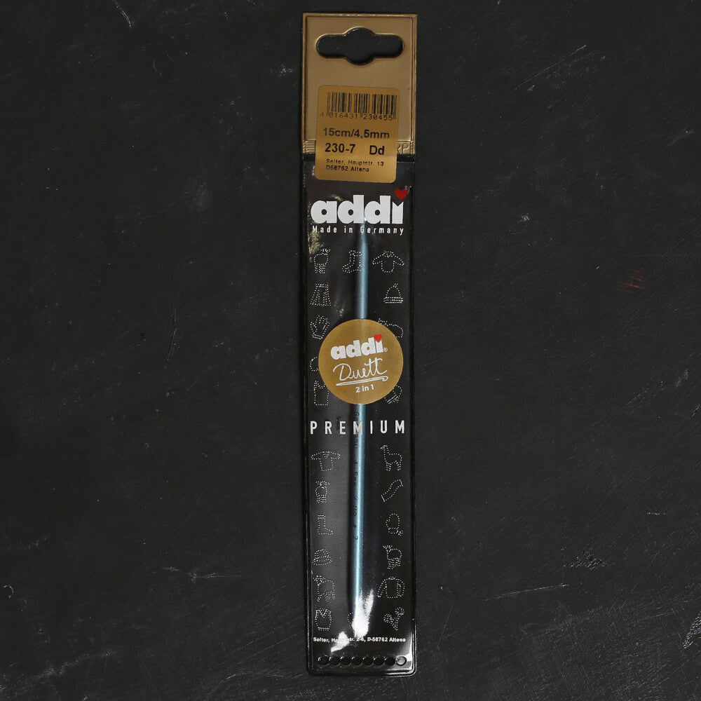 Addi Duett 4.5 mm 15 cm Crochet Hook - 230-7
