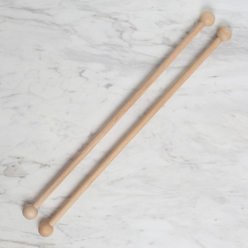 Loren 2 Pieces 25 cm Wooden Dowel Rods