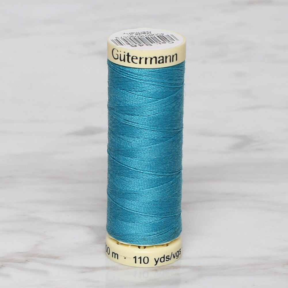 Gütermann Sewing Thread, 100m, Turquoise - 946