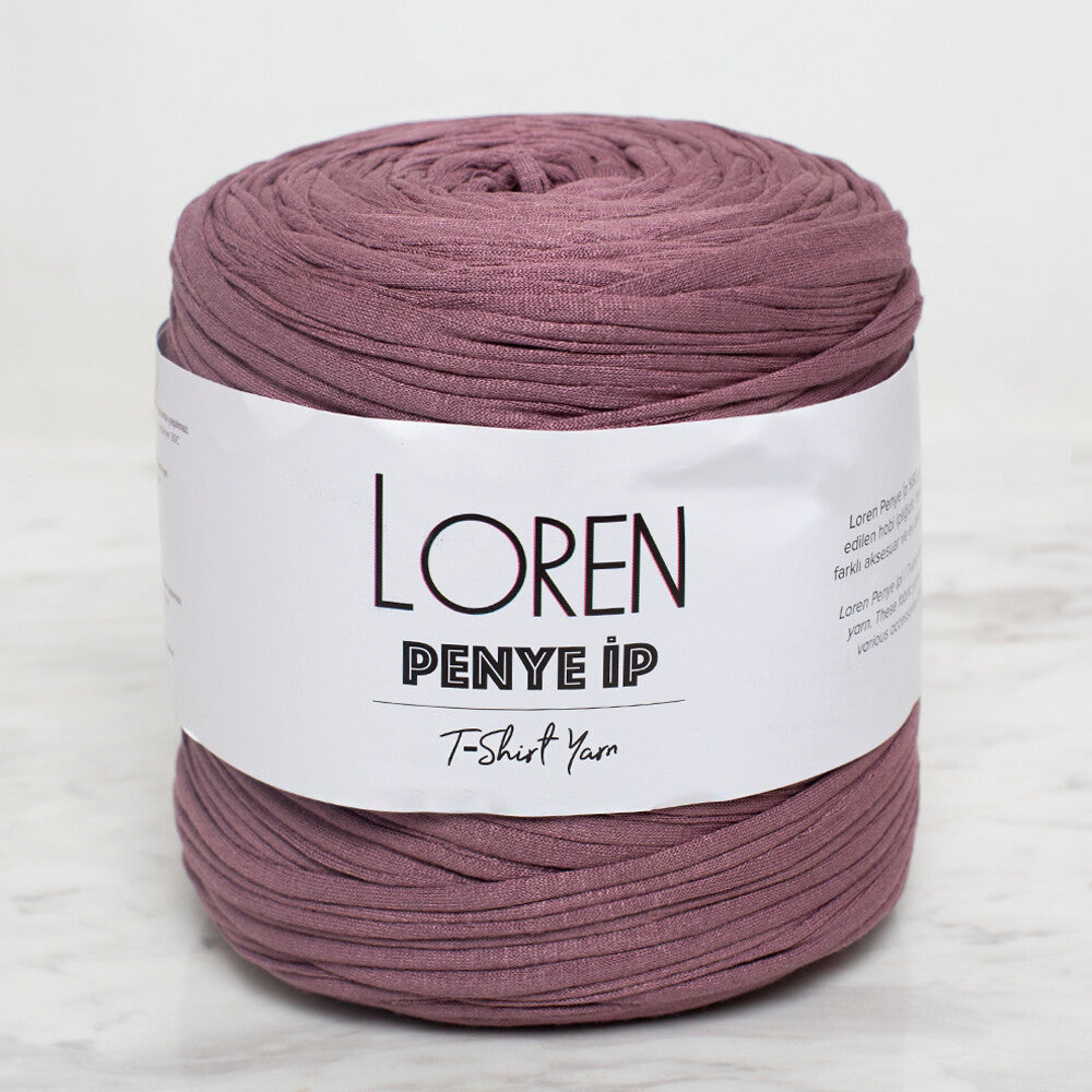 Loren T-Shirt Yarn, Dusty Pink - 81