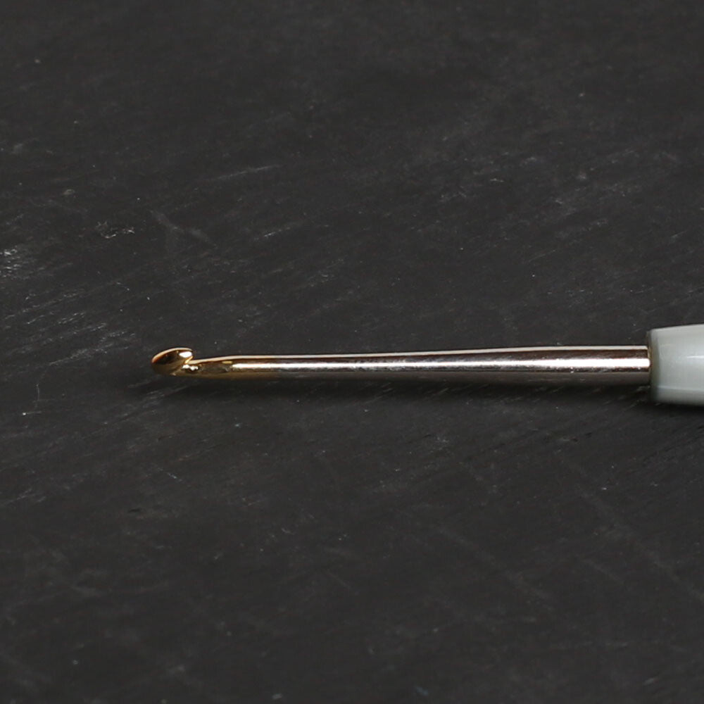 Tulip No.3 1.70 mm 14 cm Lace Crochet Hook with Cushion Grip, Yellow