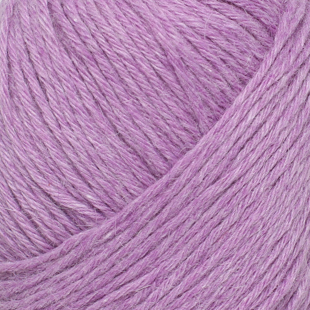 La Mia Angora 50gr Hand Knitting Yarn, Purple - L127