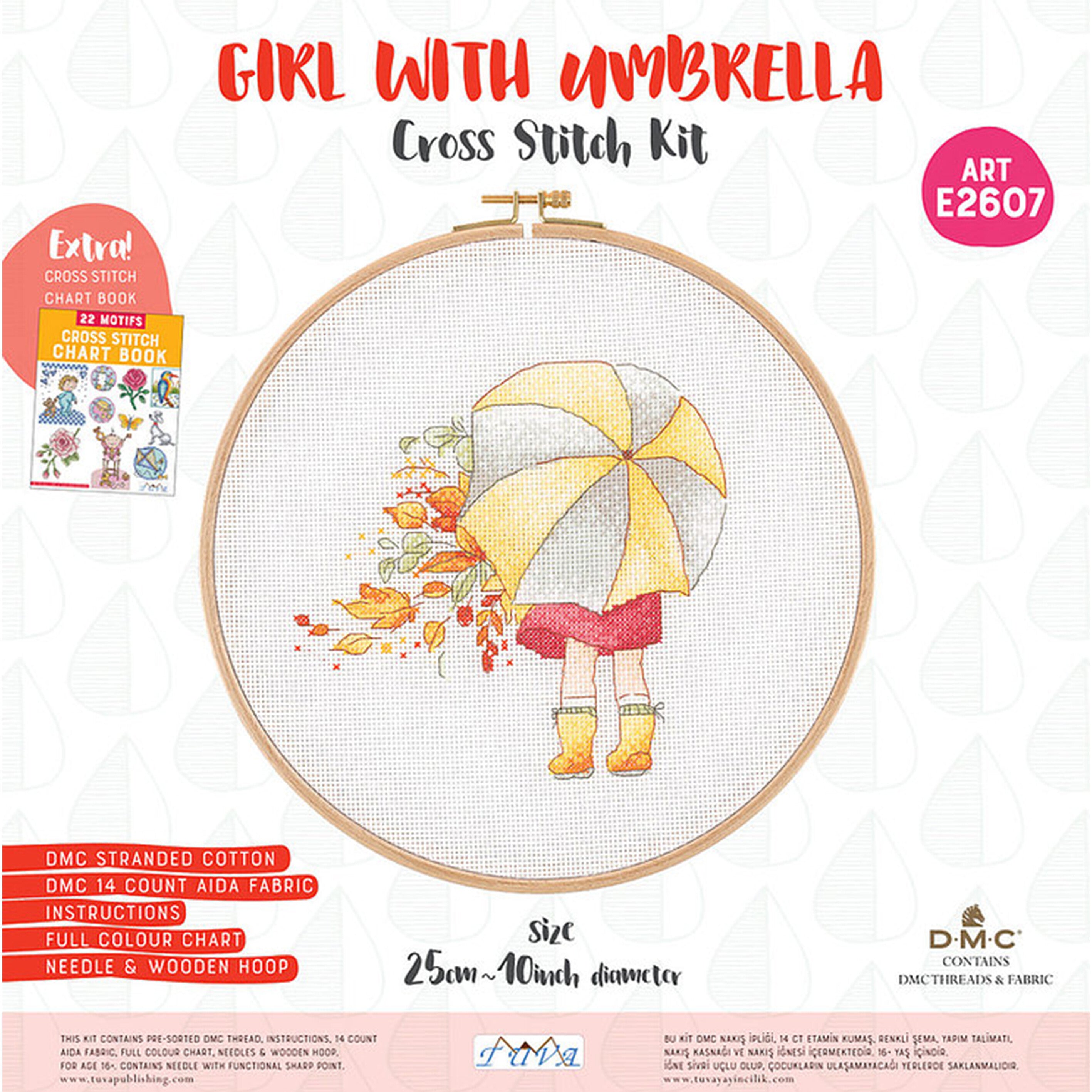 DMC Sketch Book Cross Stitch Kit DMC Sketch Book Cross Stitch Kit