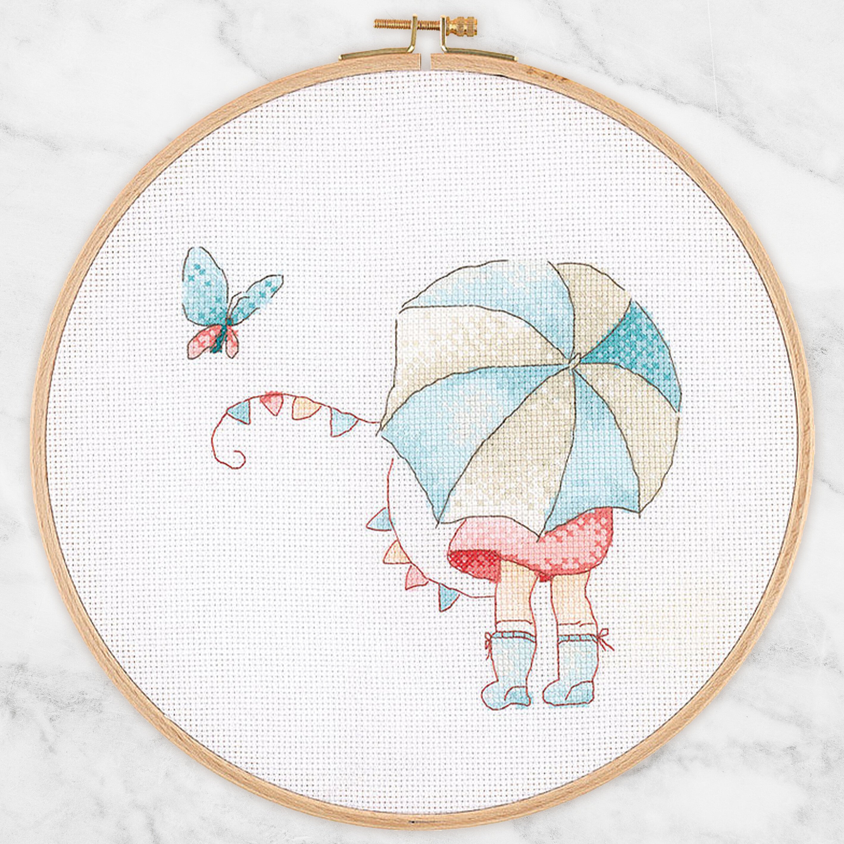 Tuva Cross Stitch Kit, Spring Days - E2608