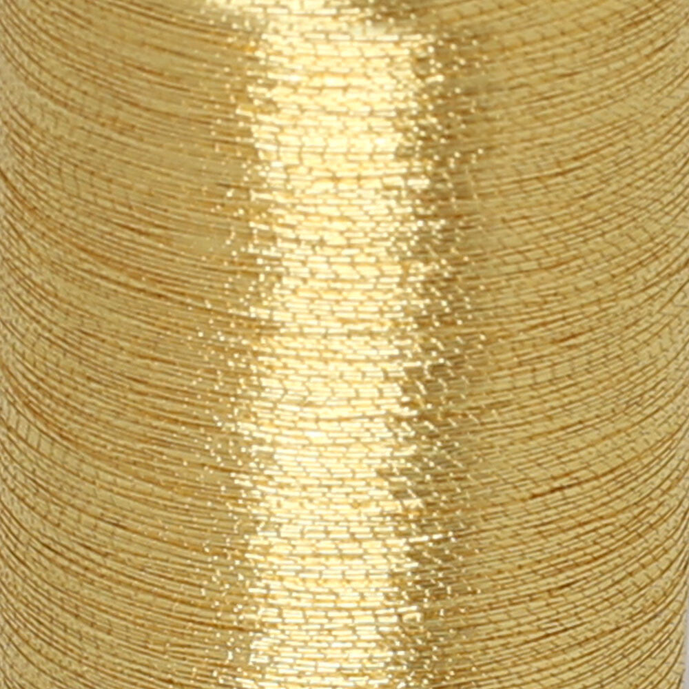 Anchor No:50 10g Metallic Machine Embroidery Thread, Yellow - 23597948