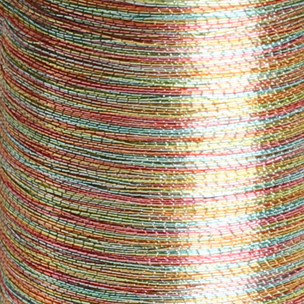 Anchor No:50 10g Metallic Machine Embroidery Thread, Brown - 19397761