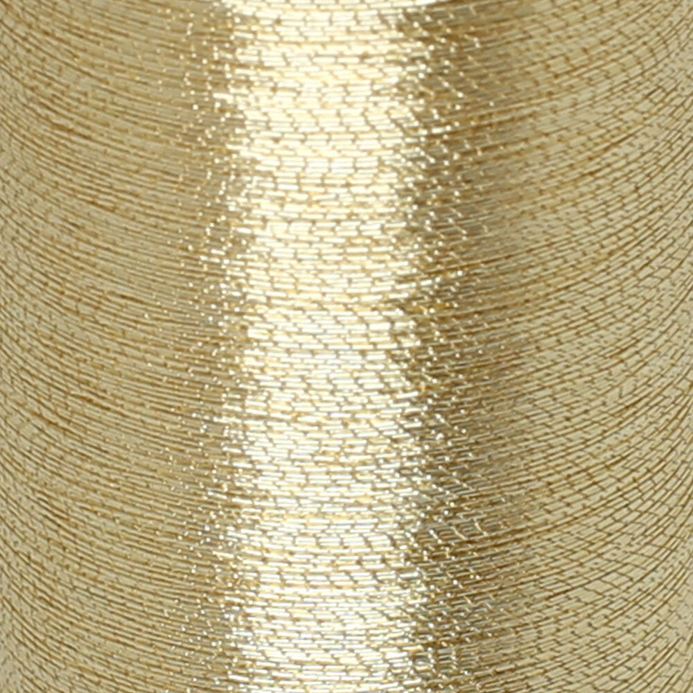 Anchor No:50 10g Metallic Machine Embroidery Thread, Yellow - 23477438