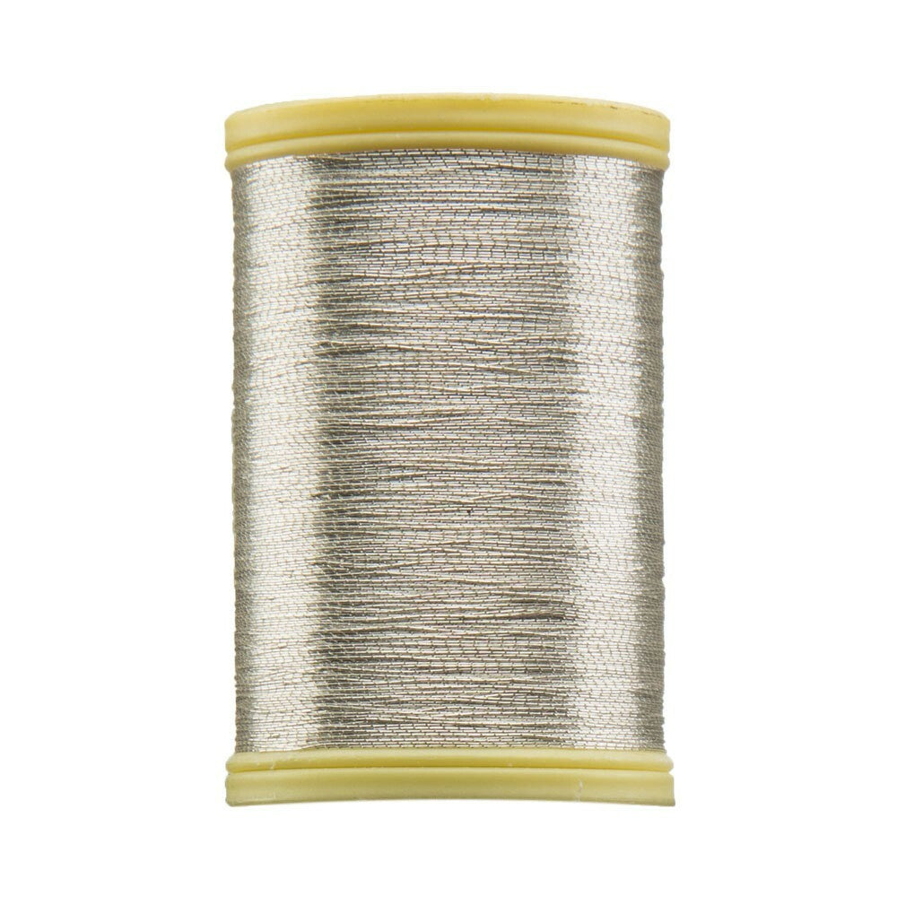 Anchor No:50 10g Metallic Machine Embroidery Thread, Grey - 23162770