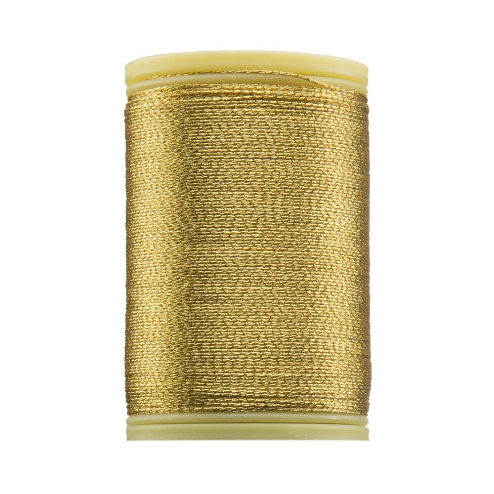 Anchor No:14 10g Metallic Machine Embroidery Thread, Yellow - 22486229