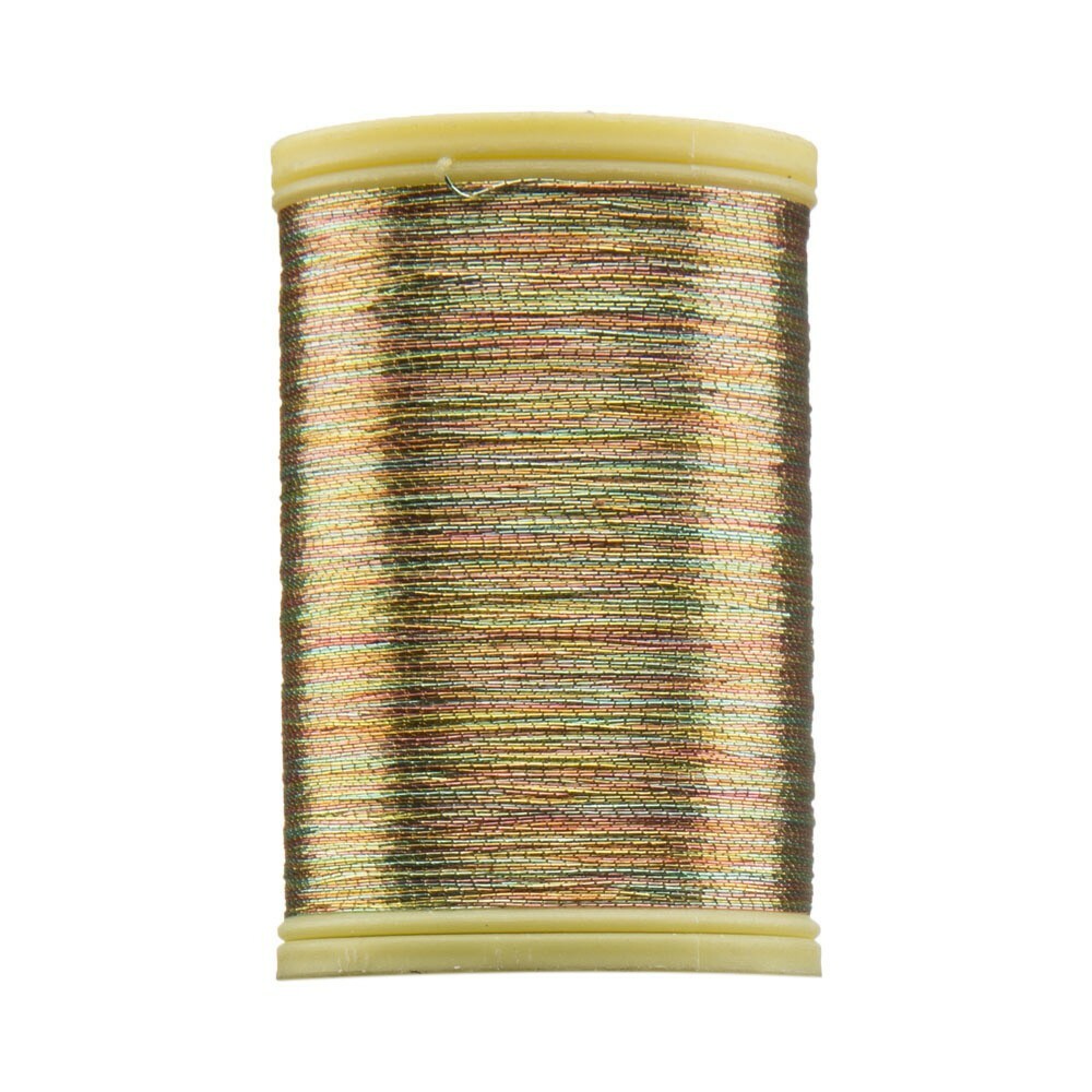 Anchor No:50 10g Metallic Machine Embroidery Thread, Brown - 19397761