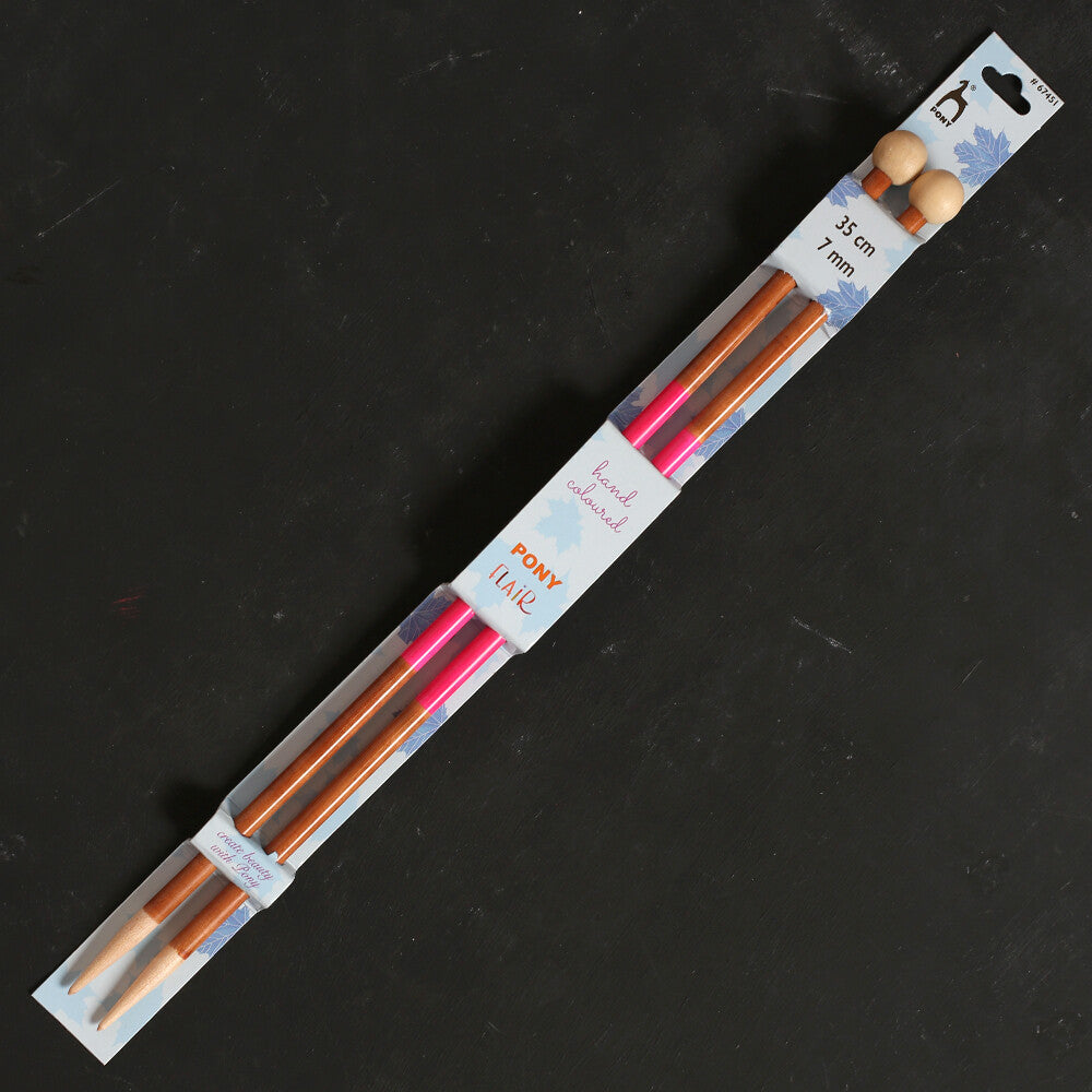 Pony Flair 7 mm 35 cm Maple Knitting Needle - 67451