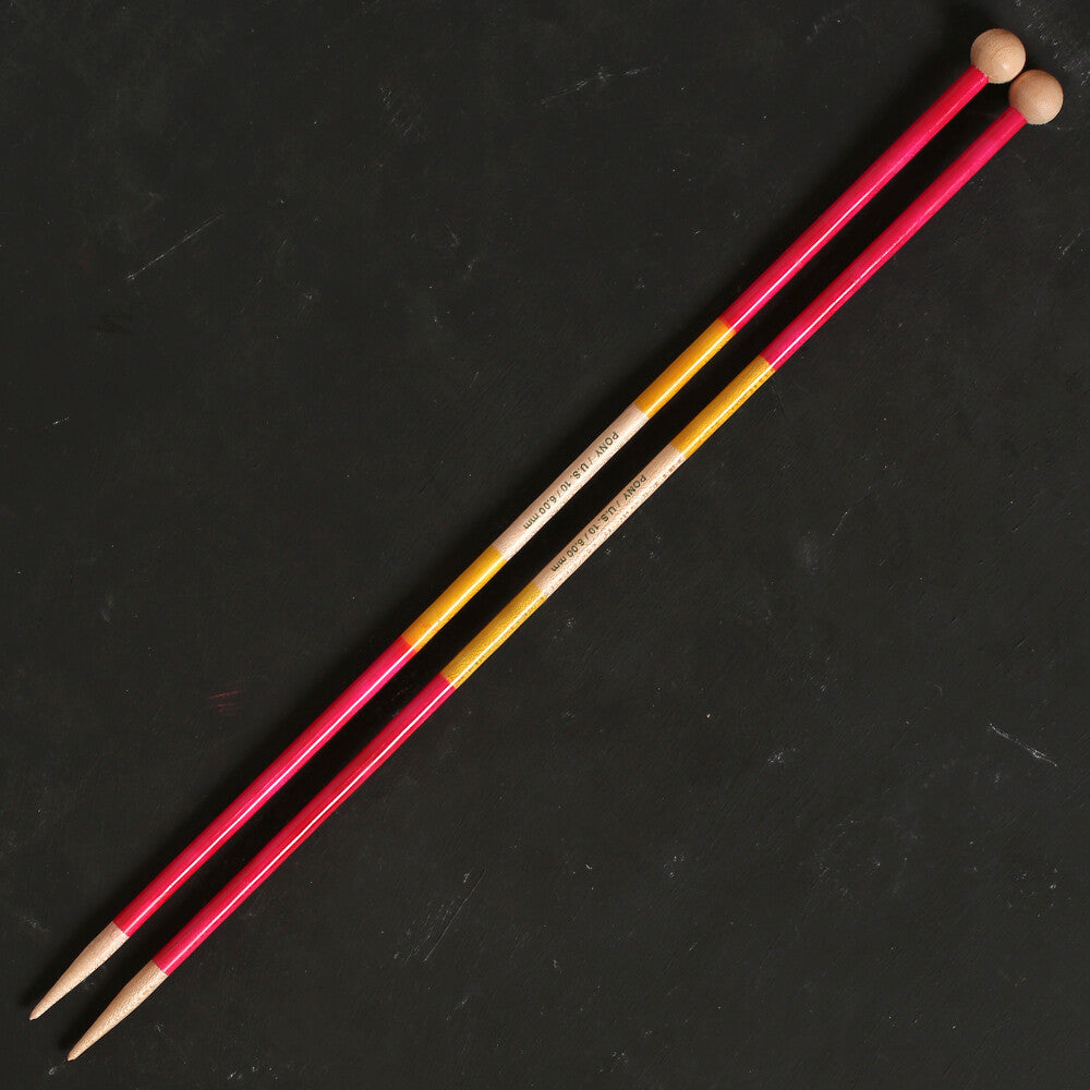 Pony Flair 6 mm 35 cm Maple Knitting Needle - 67449