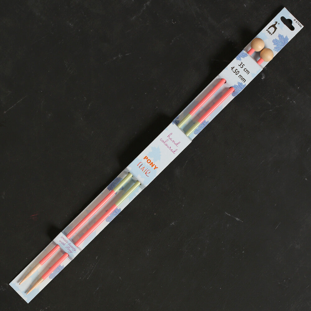 Pony Flair 4.5 mm 35 cm Maple Knitting Needle - 67446