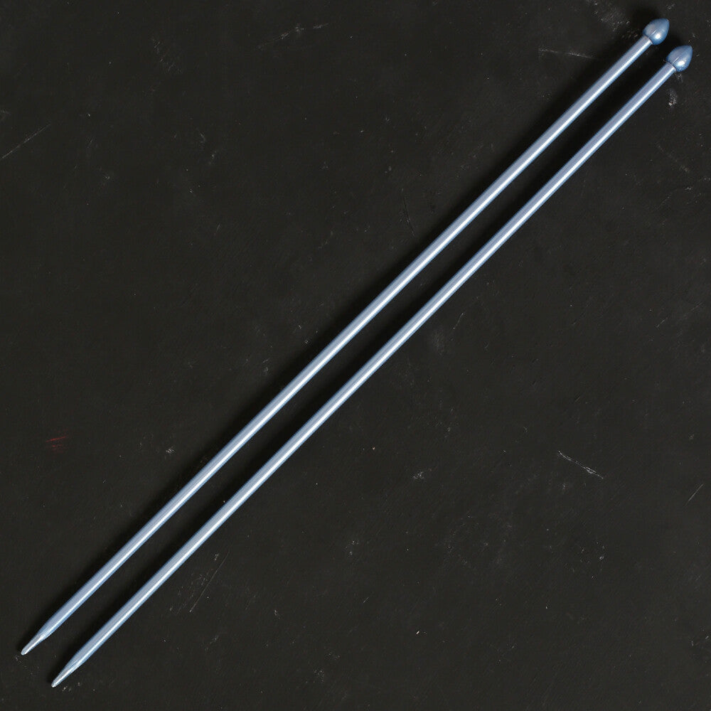 Pony Pearl 5 mm 35 cm Plastic Knitting Needle, Green - 33630