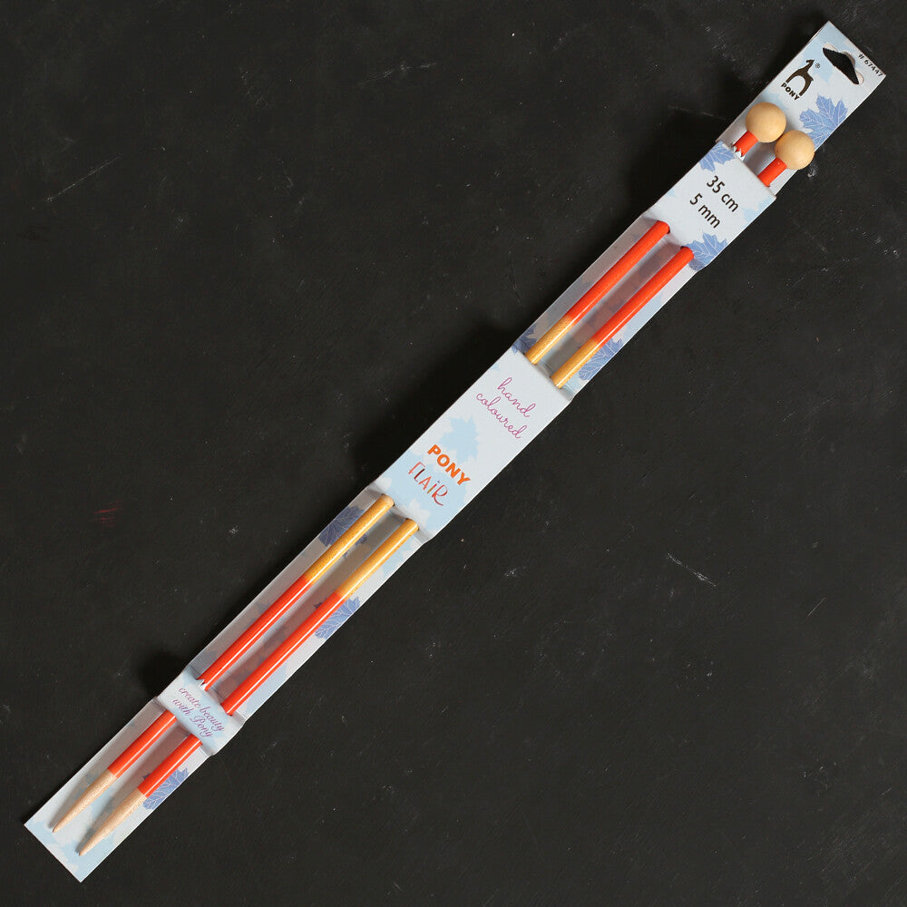 Pony Flair 5 mm 35 cm Maple Knitting Needle - 67447
