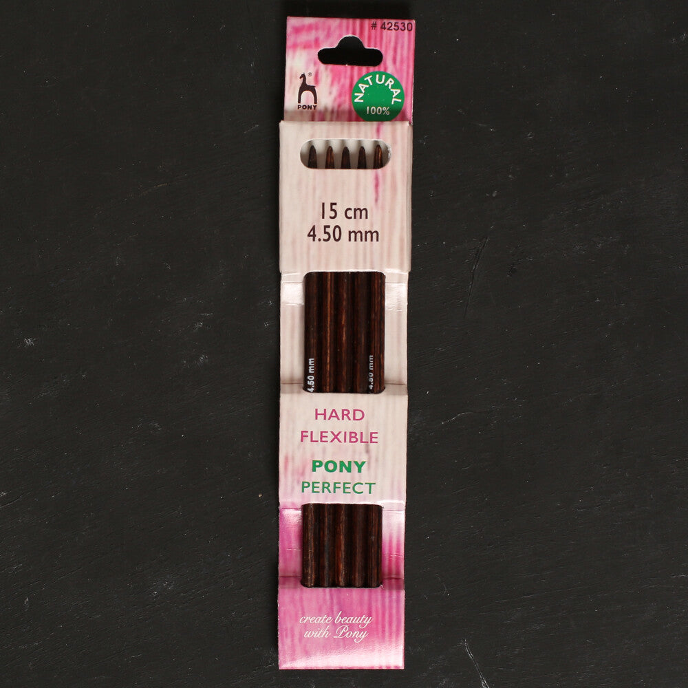 Pony Perfect 4.50mm Double Pointed Needle - 42530