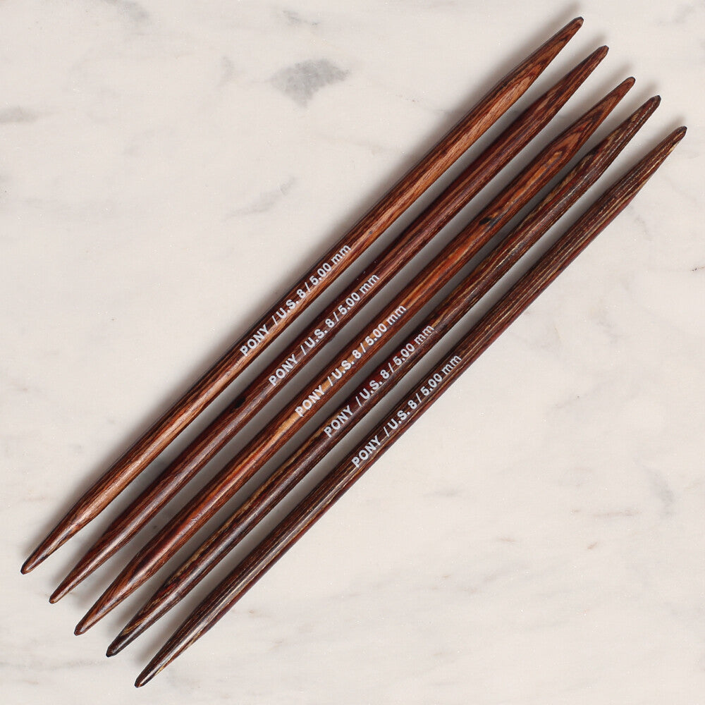 Pony Perfect 5.00mm Double Pointed Needle - 42531