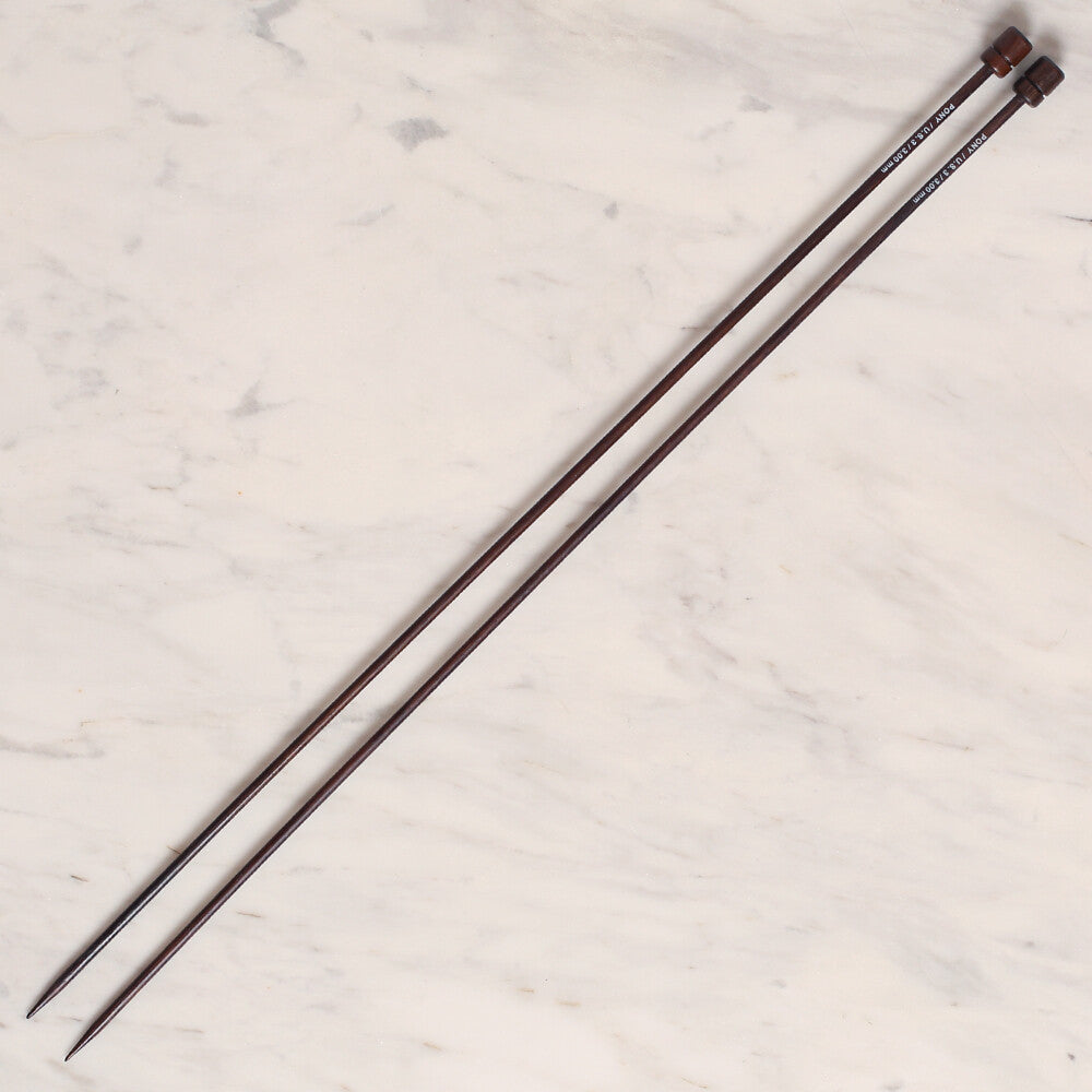 Pony Rosewood 3 mm 35 cm Rosewood Knitting Needles, 33805